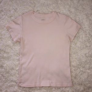 Brandy Melville cropped soft tee